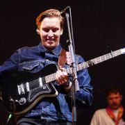 George Ezra plays a secret set on the John Peel Stage at Glastonbury Festival. Picture: Ben Birchall, PA Wire