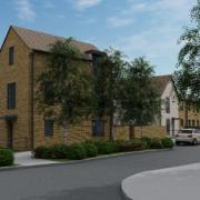 Artist's impressions of the new homes in Taunton Woolaway project
