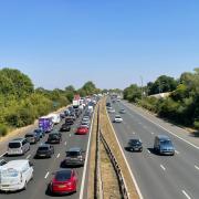 LIVE: Reports of hour-long delays on the M5 as holidaymakers travel south