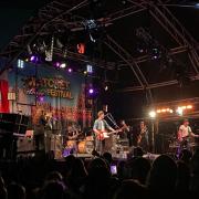 Scottish indie-rock band The Fratellis headlined Watchet Festival on Saturday night. Picture: Tom Leaman