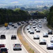 Archive image of the M5 in Somerset