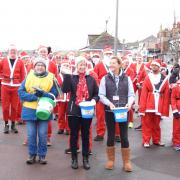 The fun run was organised by the Rotary Club of Minehead to raise money for two charities.