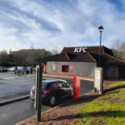 Taunton's new KFC drive-thru opened to the public on Friday, December 16.