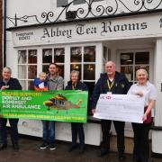 Large donation to Somerset and Dorset air ambulance.