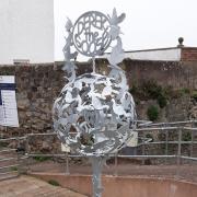 The sculpture in Watchet has been granted retrospective planning permission.