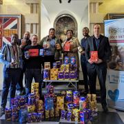 AC Mole makes donations of Easter eggs towards youth in care.