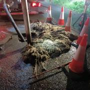 Highbridge sewer gets clogged due to wet wipes reports Wessex Water.