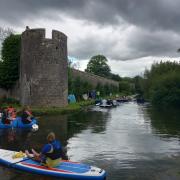 The annual Wells Moat Boat Race returned for the second time since the pandemic this bank holiday Monday.