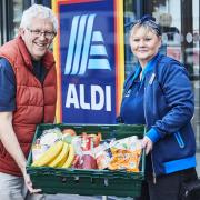 Aldi stores in Somerset donated surplus food to local food banks and charities this summer.
