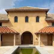 Stonewood Builders Ltd created a scale reconstruction of a former Roman villa in Castle Cary.