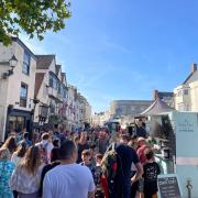 Foodies from all over Somerset flocked to Wells for this year's food festival.