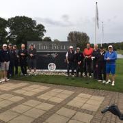 The group at Belfry Golf Course