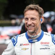 Jenson Button at Goodwood Festival of Speed.