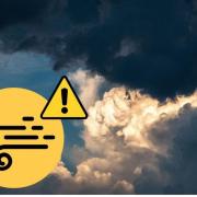 A yellow weather warning for wind has been issued across Somerset and Devon.
