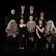 The Castle School's Addams Family cast