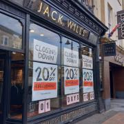 Jack Wills in Taunton closes down today (Tuesday, January 16).