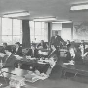 A class in the 1970s. Picture: Wellington School