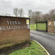Entrance To Yeovil Crematorium On Bunford Lane In Yeovil.