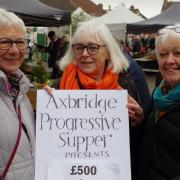 Proceeds from last year's event have been divided equally among Cheddar Food Bank, Axbridge Carnival and Axe Valley Men’s Shed
