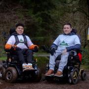 Josh Wintersgill, 30, (right) and Maxwell McKnight, 19 will climb Mount Snowdon this June.