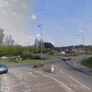 The A37 roundabout in Yeovil.