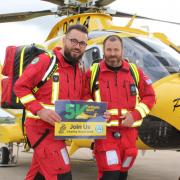 People are being encouraged to sign up to the twilight 5k to raise money to keep the Dorset and Somerset Air Ambulance in the air