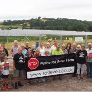 Members of the SOS Levels campaign group.