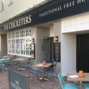 The Cricketers, in Taunton, ahead of first opening in 2019.
