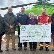 Dorset and Somerset Air Ambulance was delighted with the contribution made by the late Jeremy Connell