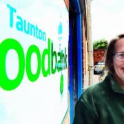Sue Weightman, manager at Taunton Foodbank