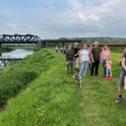 Fundraisers from Yeovil walked the River Parrett for charity.