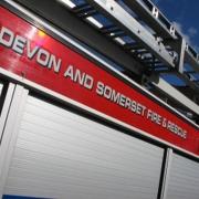 Crews attend Dulverton tractor fire