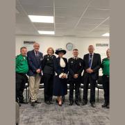 High Sheriff of Somerset, Janet Montgomery, praised the volunteers for their service at a St John Ambulance presentation evening