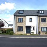 The four-bedroom semi-detached house in Glastonbury is on the market for £395,000