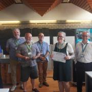 Certificates were awarded by Somerset Council at a presentation on Tuesday, June 23