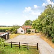 The four-bedroom period house is up for sale near Glastonbury for £725,000