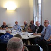 QUESTIONS: County council hopefuls took part in a special hustings event organised by the Taunton Area Cycling Campaign