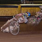 VICTORY: Rebels duo Jake Allen & Charles Wright were on top form against Belle Vue. Pic: Colin Burnett
