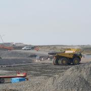 CONTINUING: Work at the new Hinkley Point C power station