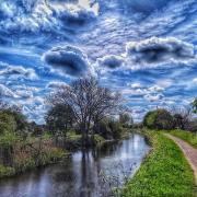 FORMATIONS: Over the Bridgwater Taunton Canal, by Eric Harris