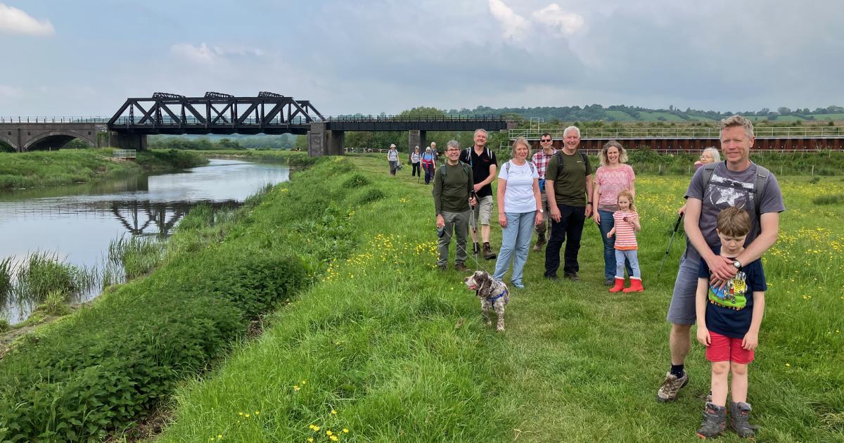 Yeovil fundraisers' charity walk for Christian Aid Week 2024 - Vimarsana News