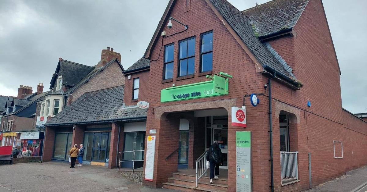 Das Postamt in Minehead an der The Avenue schließt diese Woche