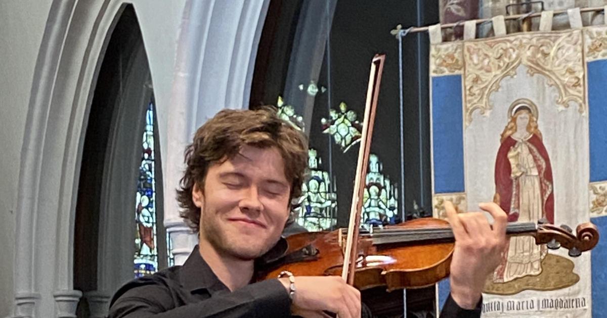 Violinist to perform in Taunton church as part of Pilgrimage of Hope