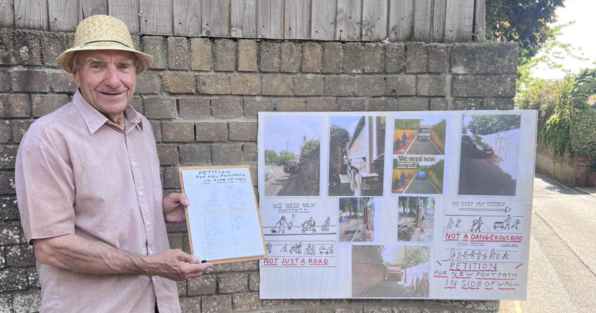 Taunton resident tells council road is