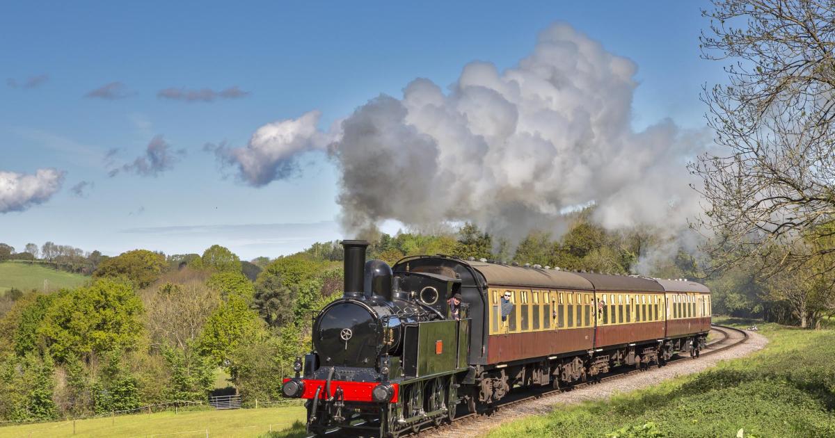 Rare 1888 steam train that escaped scrapping twice returns to Somerset