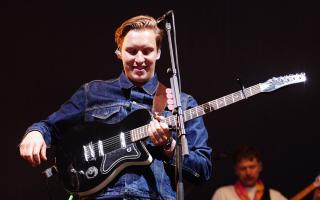 George Ezra plays a secret set on the John Peel Stage at Glastonbury Festival. Picture: Ben Birchall, PA Wire