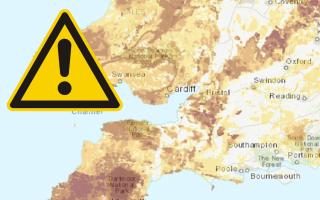 Hotspots for radioactive radon gas revealed in interactive map. Picture: UKradon/Canva