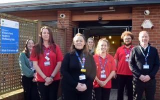Lucy Pigden-Harmer – Mental Health Patient Care Coordinator, Emma Kozaj – Patient Care Coordinator, Rachel Cheetham – Health and Wellbeing Hub Manager, Molly Essex – Patient Care Coordinator, Kris Leaworthy – Deputy Primary Care Network Manager