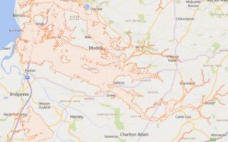 Flood alert now issued for East Somerset rivers.