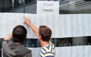 Students are collecting their A level results today. Picture: PA